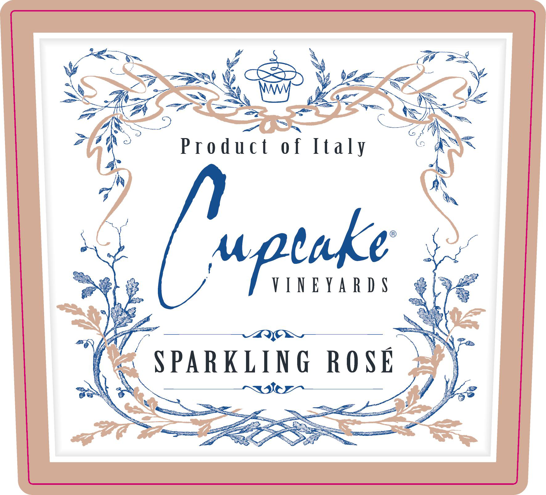 slide 2 of 5, Cupcake Vineyards Sparkling Rosé Wine, 750 ml