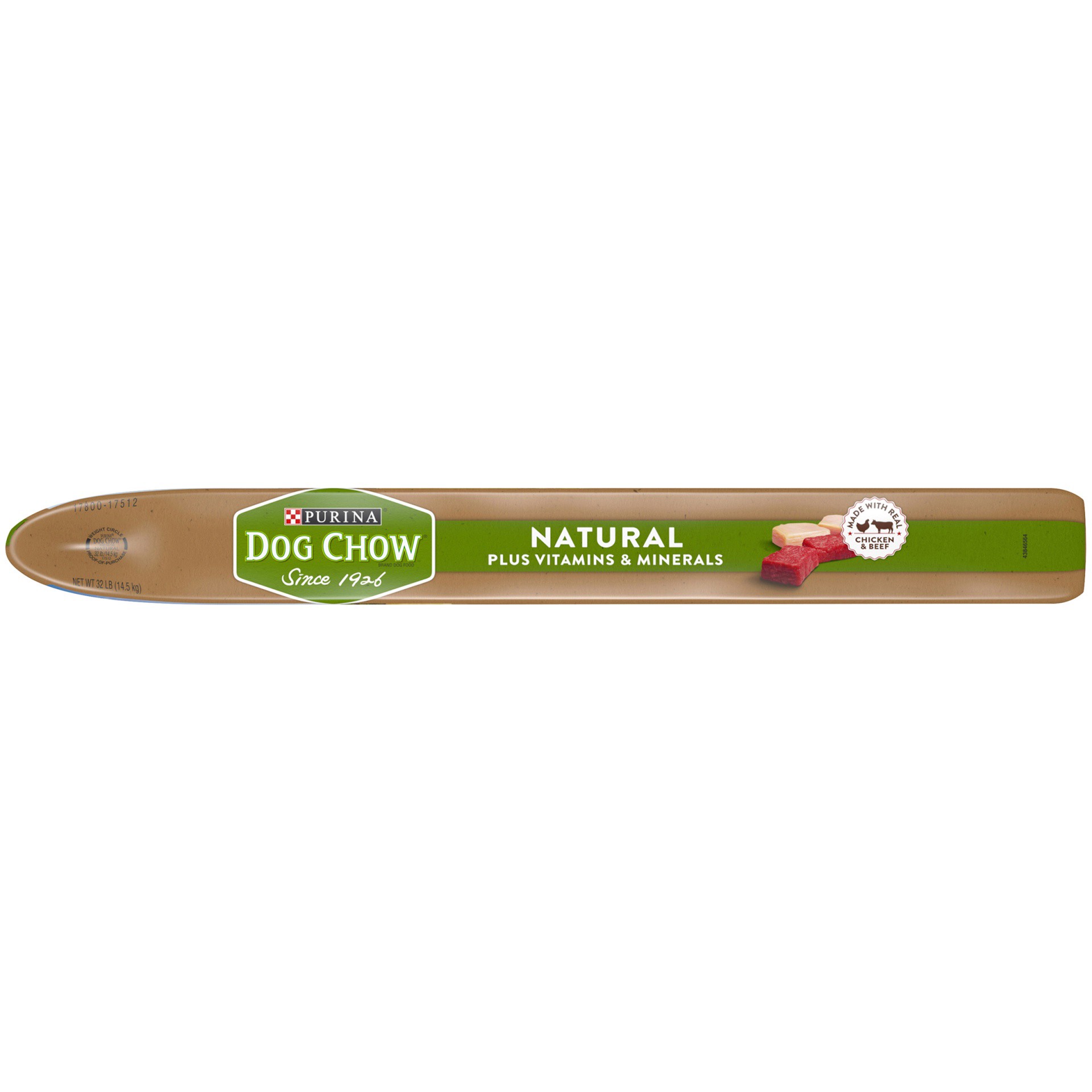 slide 4 of 9, Purina Dog Chow Natural, High Protein Dry Dog Food, Natural, 32 lb