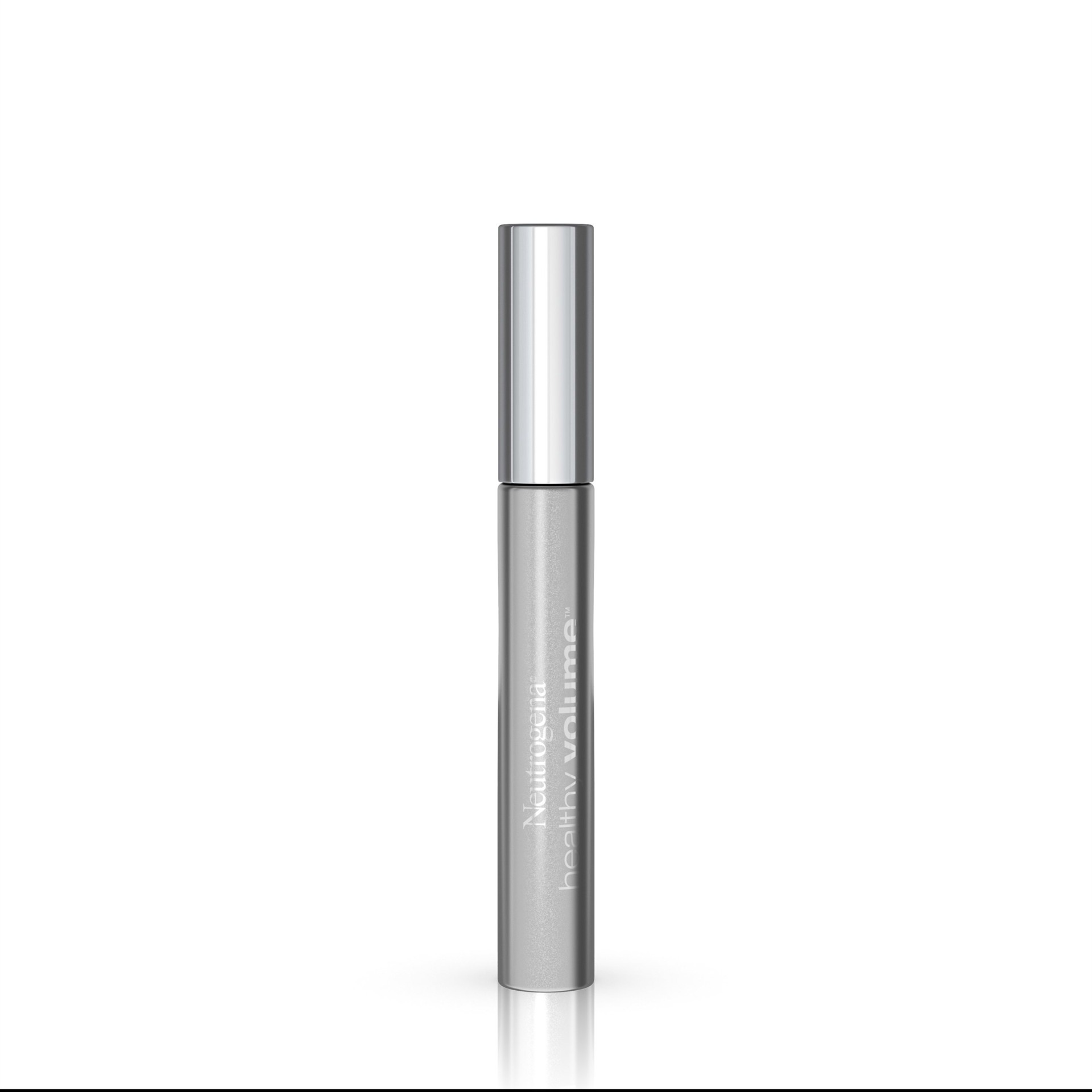 slide 5 of 5, Neutrogena Healthy Volume Lash-Plumping Mascara, Volumizing and Conditioning Mascara with Olive Oil to Build Fuller Lashes, Clump-, Smudge- and Flake-Free, Carbon Black 01, 0.21 oz, 1 ct