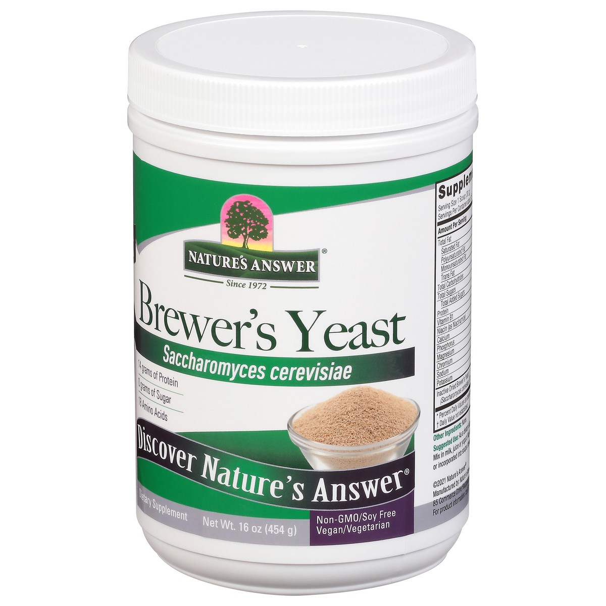 slide 5 of 13, Nature's Answer Natures Answ Brewers Yeast, 16 oz