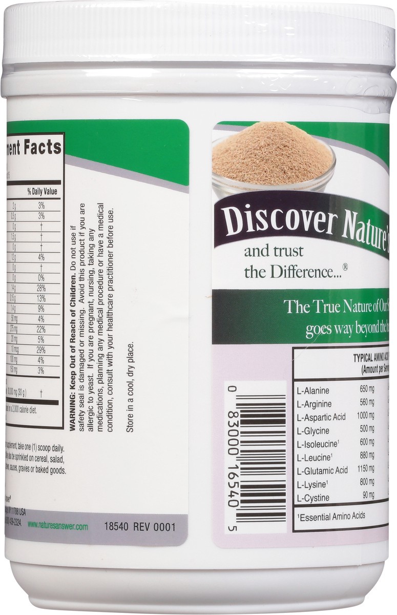 slide 8 of 13, Nature's Answer Natures Answ Brewers Yeast, 16 oz