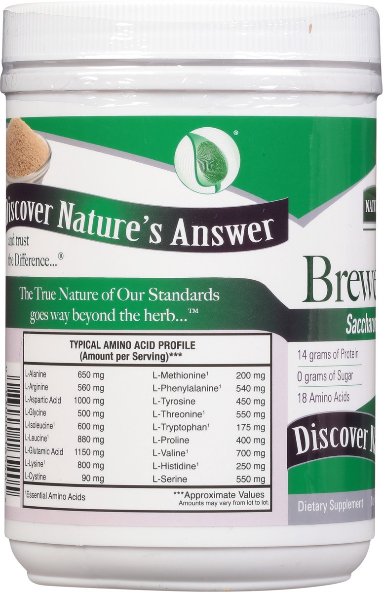 slide 9 of 13, Nature's Answer Natures Answ Brewers Yeast, 16 oz
