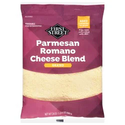 First Street Fs Grated Parmesan Romano Cheese