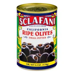 Sclafani Small Pitted Ripe Olives