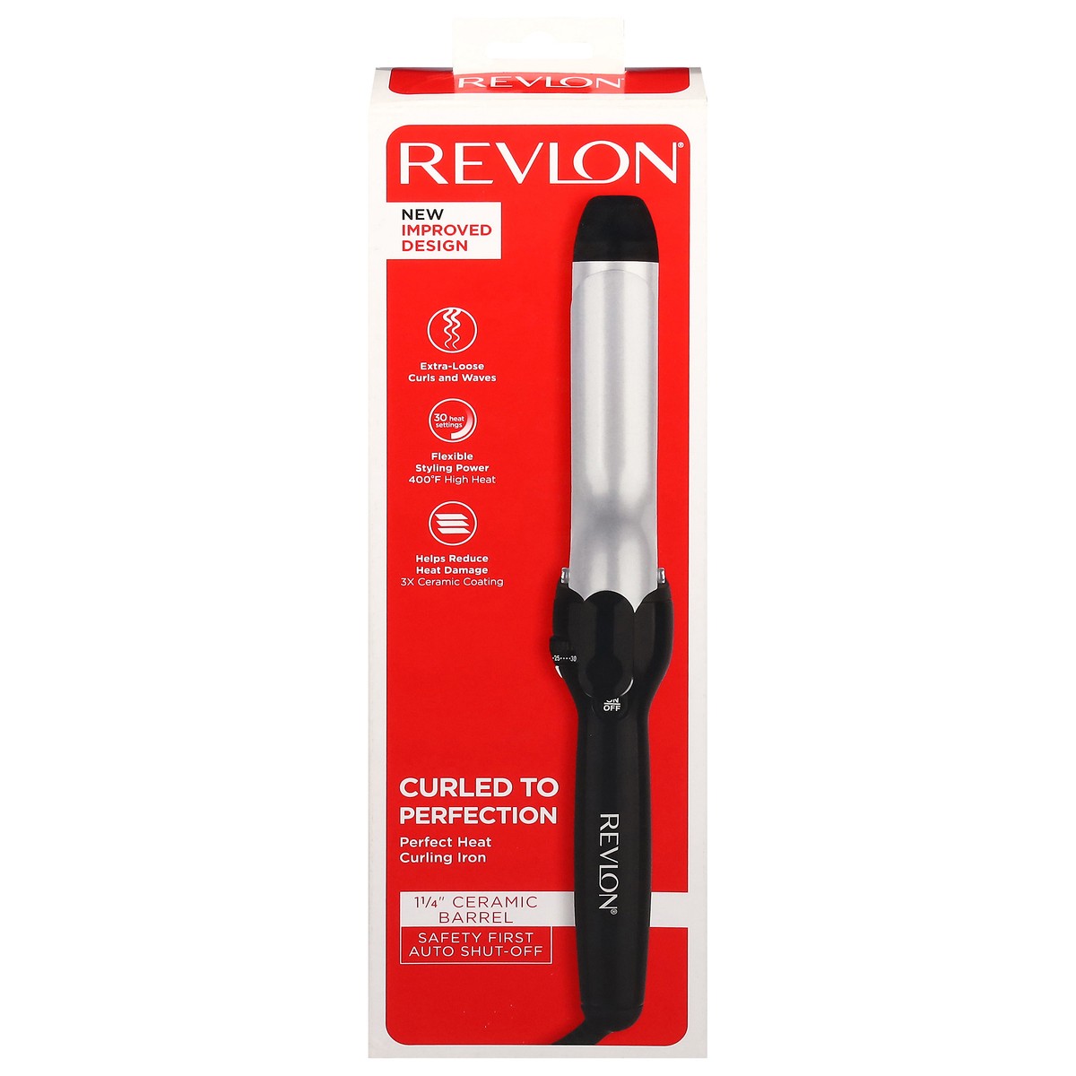 slide 9 of 11, Revlon 1.25 Inch Ceramic Barrel Curling Iron 1 ea, 1 ct