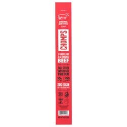 Chomps Grass-Fed & Finished Original Beef Meat Stick, 1.15oz