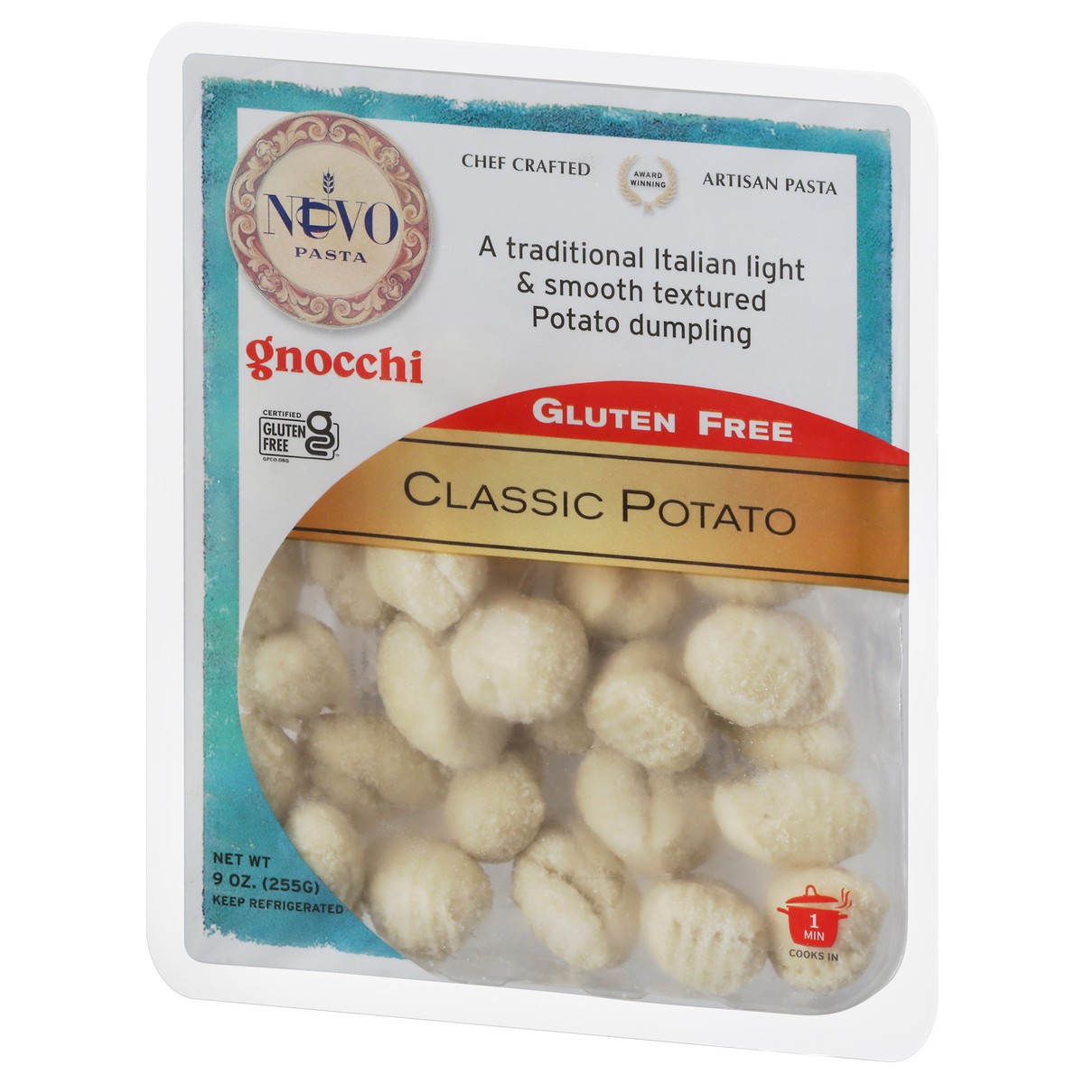 slide 3 of 9, Nuovo Gluten Free Classic Potato Gnocchi 9 oz, 9 oz