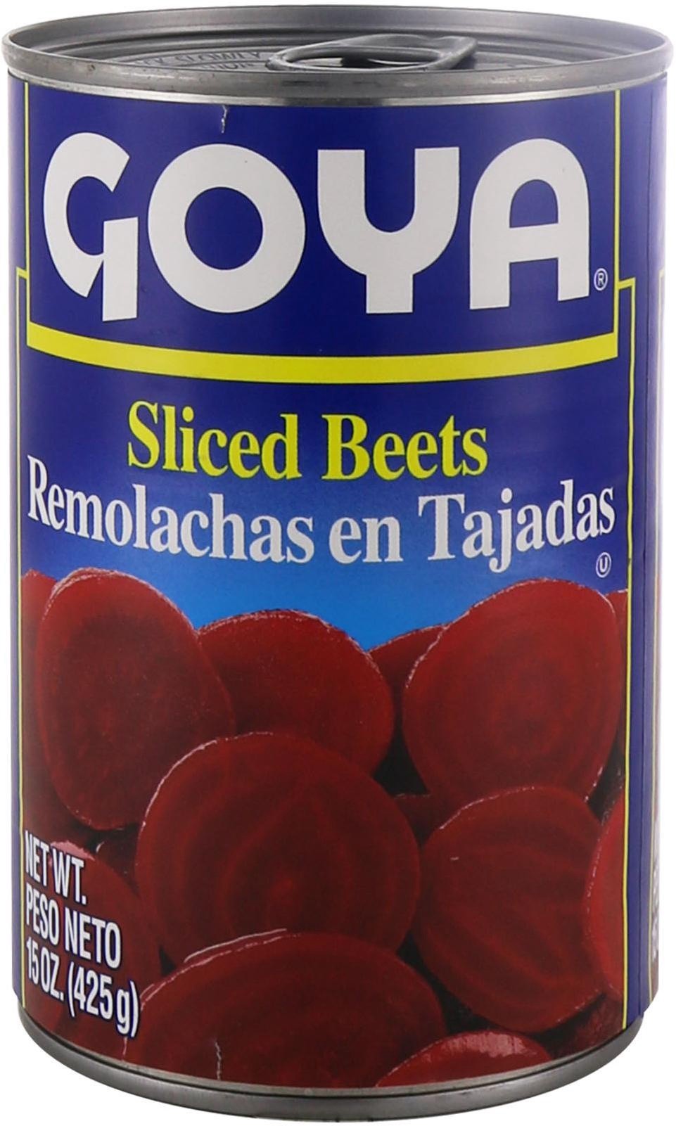 slide 1 of 1, Goya Beets Sliced Can - 15 Oz, 15 oz