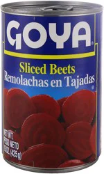 Goya Beets Sliced Can - 15 Oz