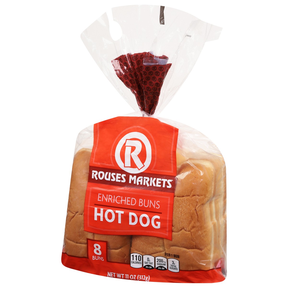 slide 9 of 9, Rouses Markets Enriched Hot Dog Buns 8 ea, 8 ct