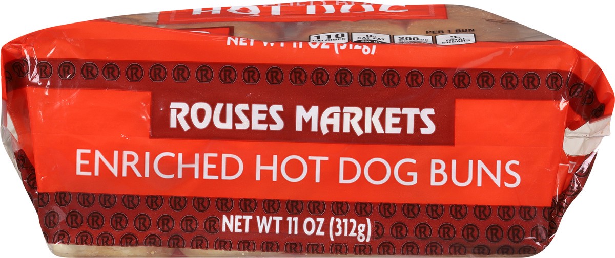 slide 4 of 9, Rouses Markets Enriched Hot Dog Buns 8 ea, 8 ct