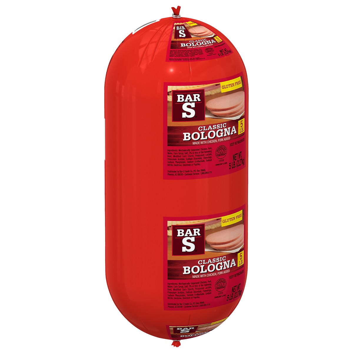 slide 6 of 11, Bar-S Classic Bologna 5 lb. Pack, 5 lb