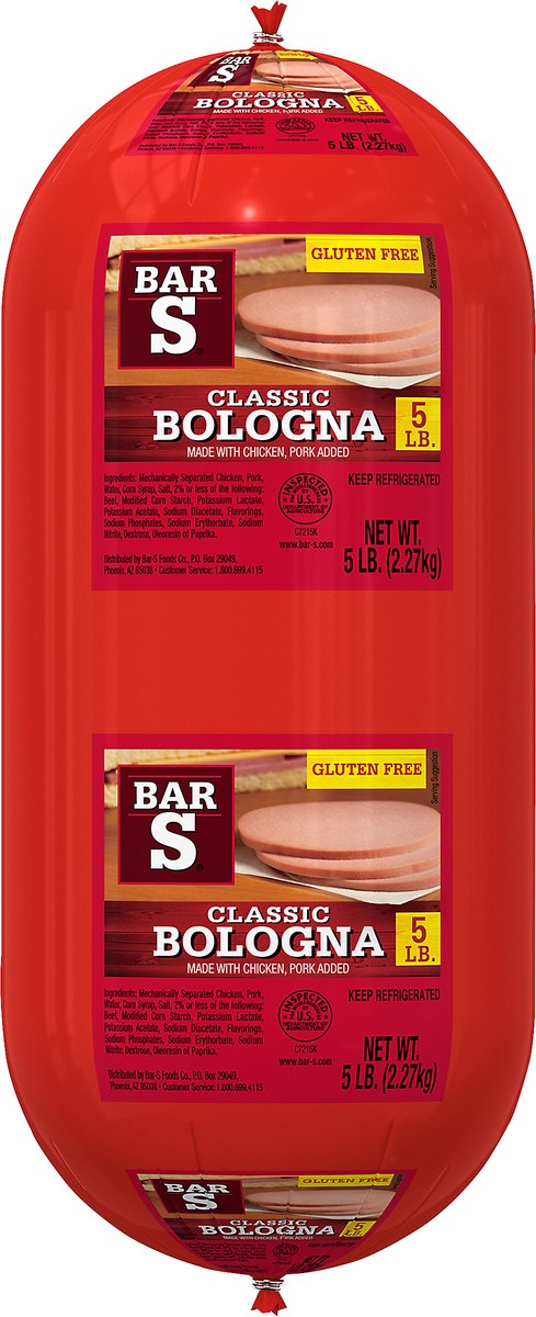 slide 3 of 11, Bar-S Classic Bologna 5 lb. Pack, 5 lb