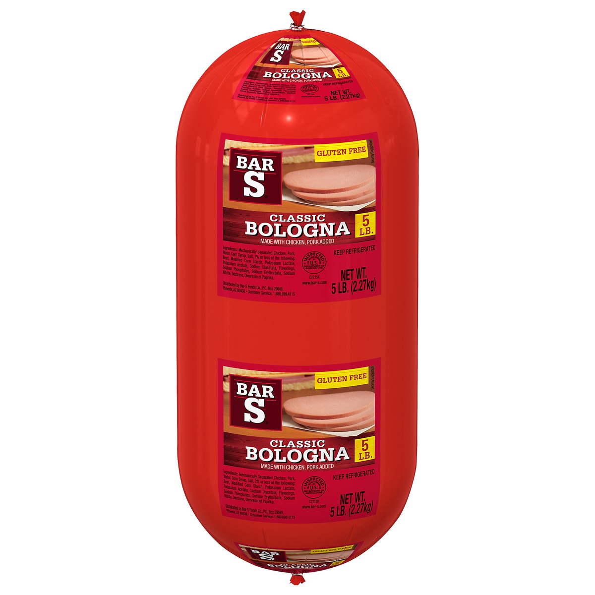 slide 8 of 11, Bar-S Classic Bologna 5 lb. Pack, 5 lb