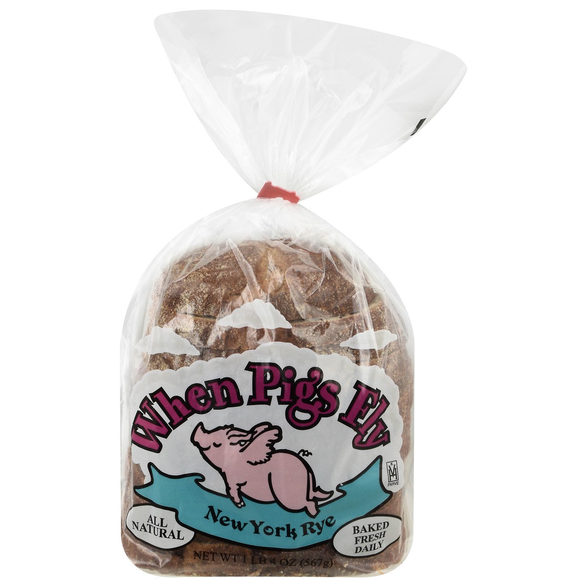 slide 1 of 8, When Pigs Fly New York Rye Bread 567 g, 567 g