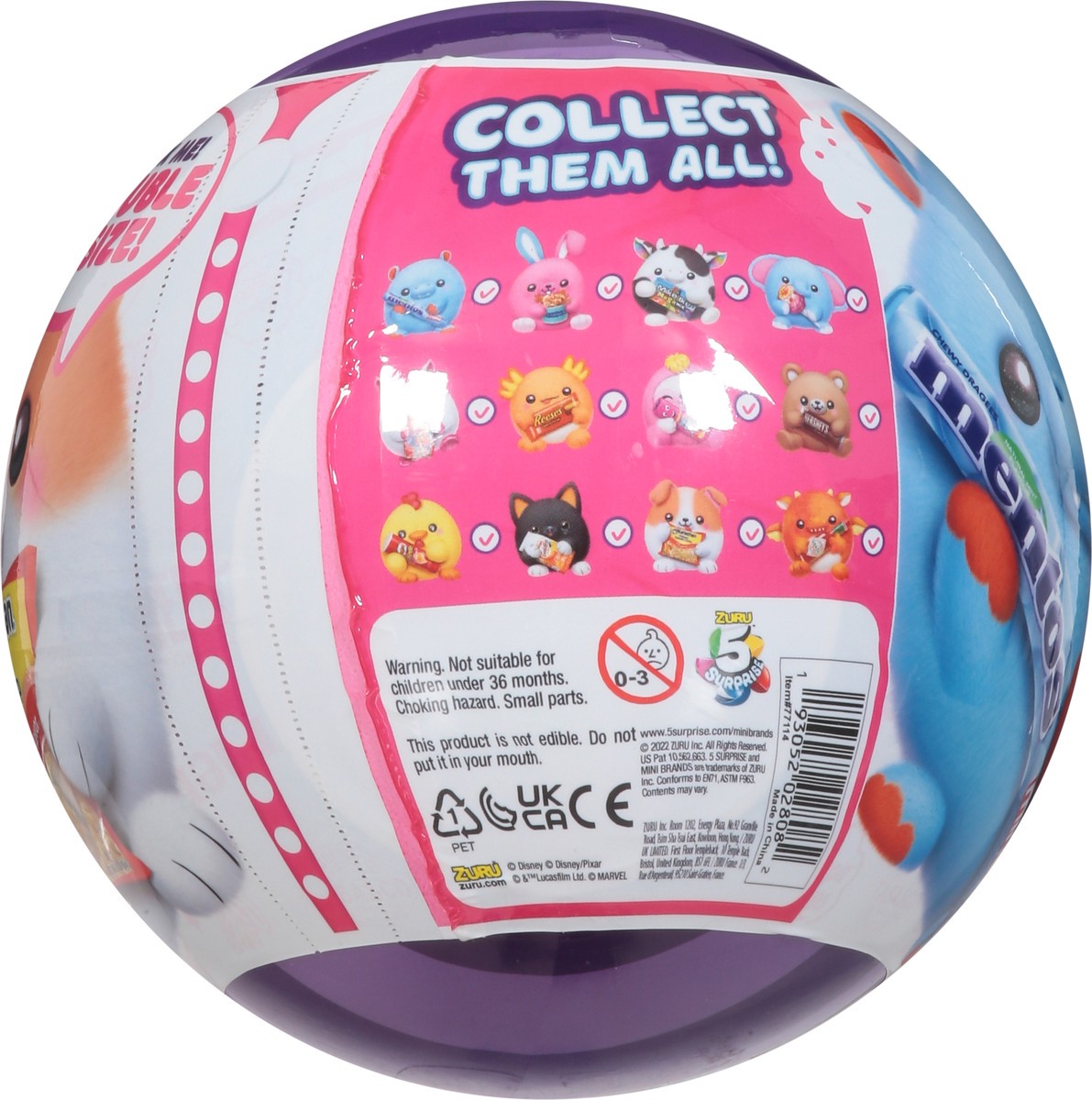 slide 5 of 9, 5 Surprise Zuru Disney Mini Brands Ball - Each, 1 ct