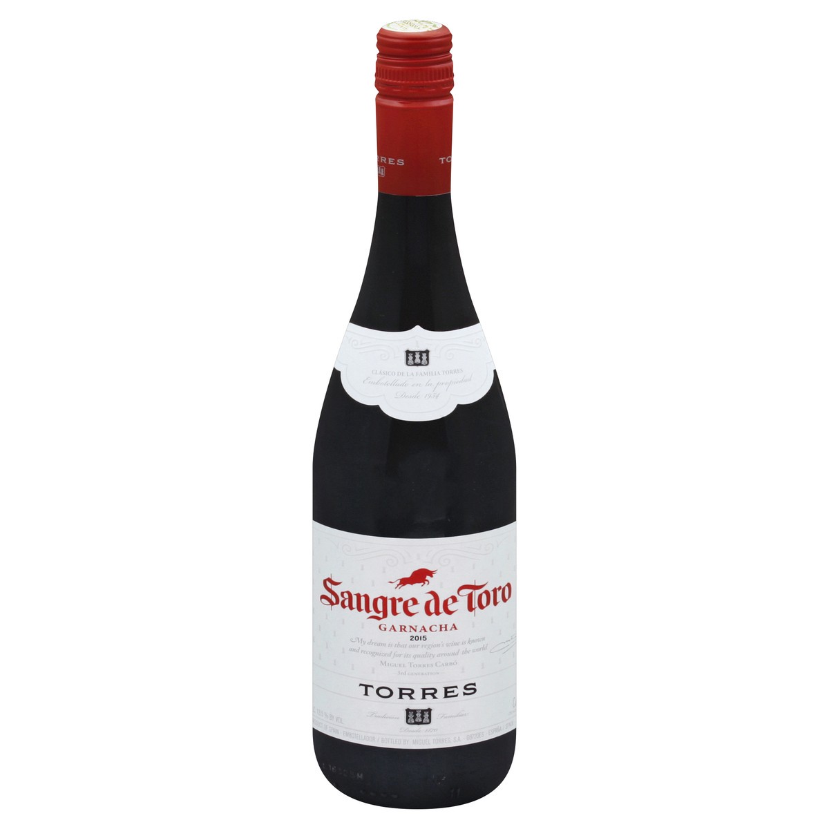 slide 2 of 3, Torres Red Wine 750 ml, 750 ml