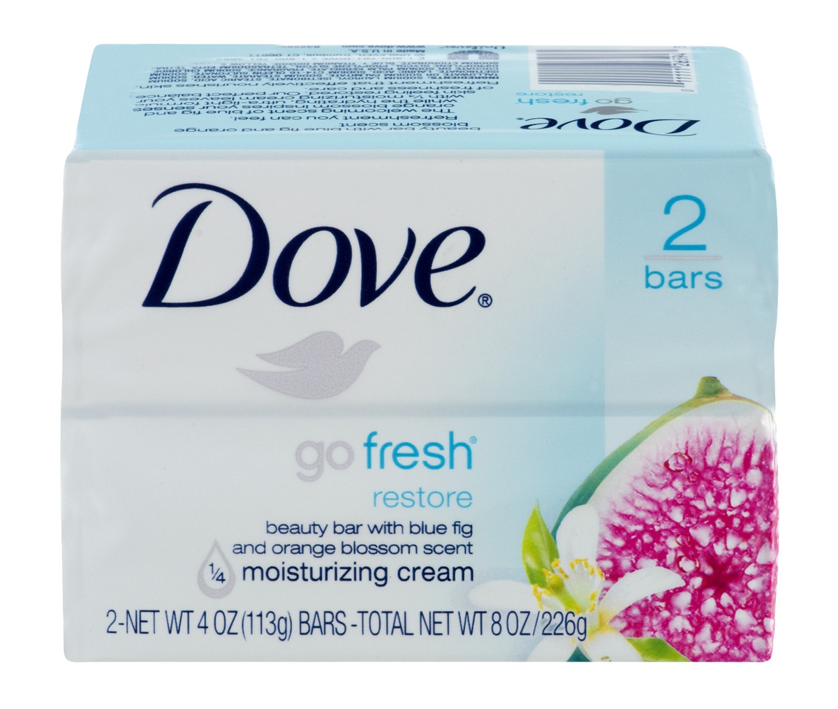 slide 1 of 3, Dove Go Fresh Beauty Bar Restore, 8.5 oz