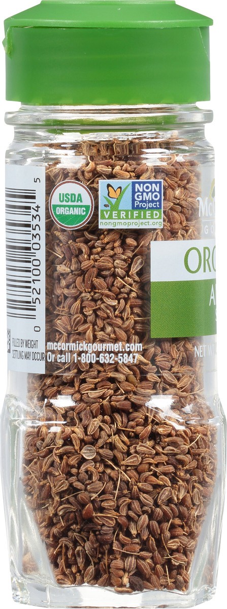 slide 5 of 7, McCormick Gourmet Organic Anise Seed, 1.37 oz, 1.37 oz