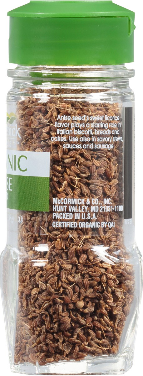 slide 6 of 7, McCormick Gourmet Organic Anise Seed, 1.37 oz, 1.37 oz