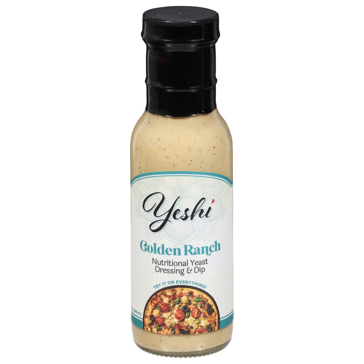 slide 1 of 4, Yeshi Nutritional Yeast Golden Ranch Dressing & Dip 8 fl oz, 8 oz