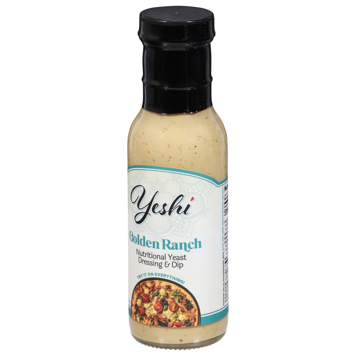 slide 4 of 4, Yeshi Nutritional Yeast Golden Ranch Dressing & Dip 8 fl oz, 8 oz