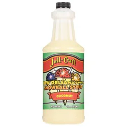 Jell-Craft New Orleans Style Coconut Snowball Syrup 32 oz