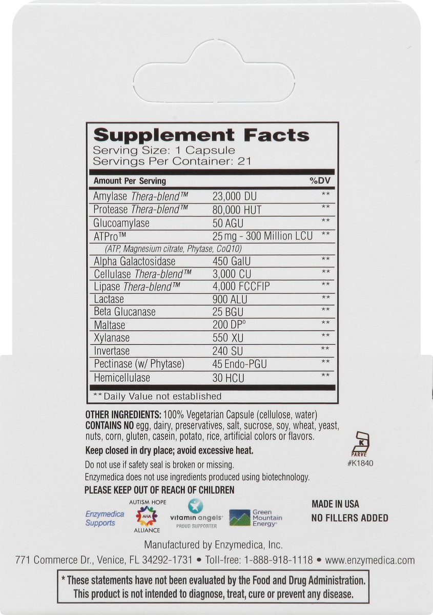 slide 9 of 13, Enzymedica Digest Gold 21 ea, 21 ct