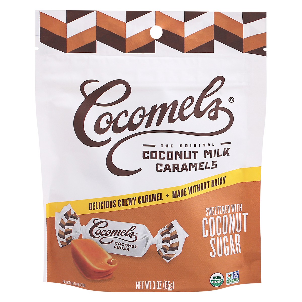 slide 1 of 11, Cocomel's Coconut Milk Caramels, The Original, Coconut Sugar, 3 oz