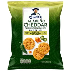 Quaker Rice Crisp Jalapeno Cheddar