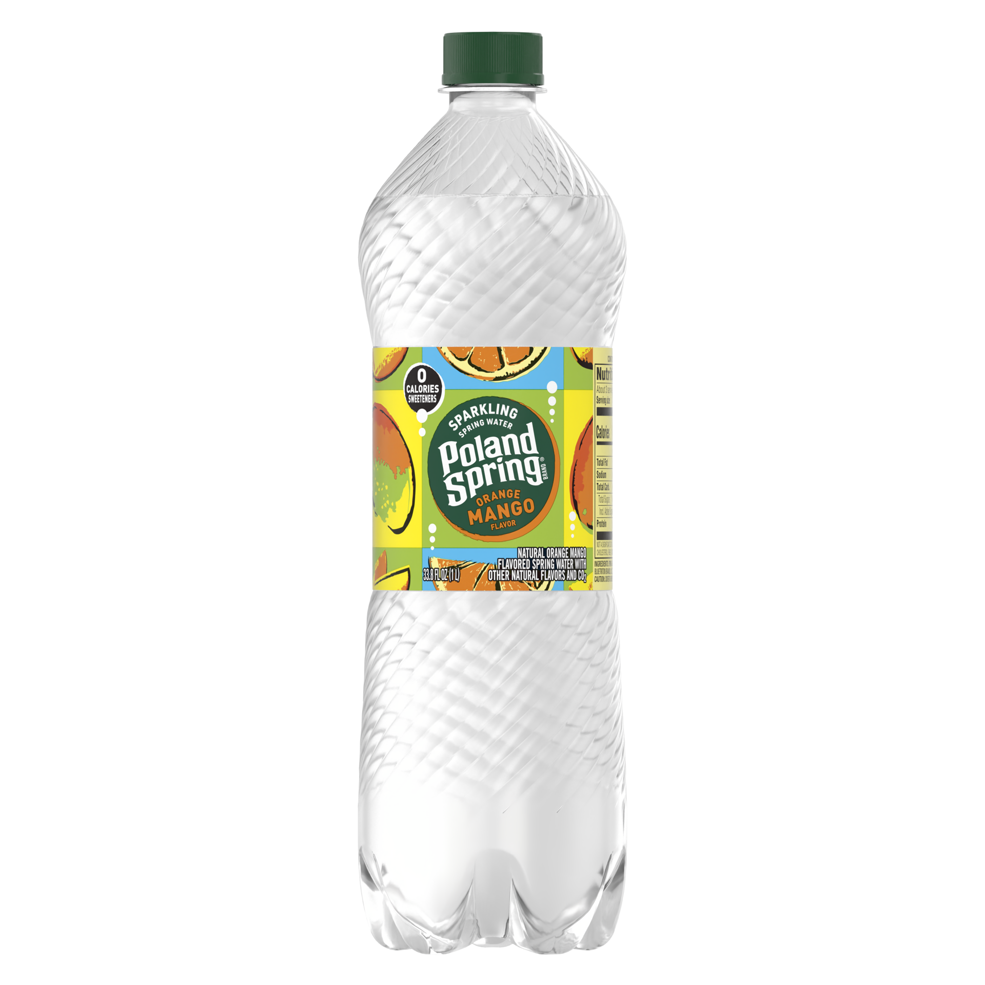 slide 1 of 7, Poland Spring Sparkling Water, Orange Mango- 33.8 oz, 33.8 oz