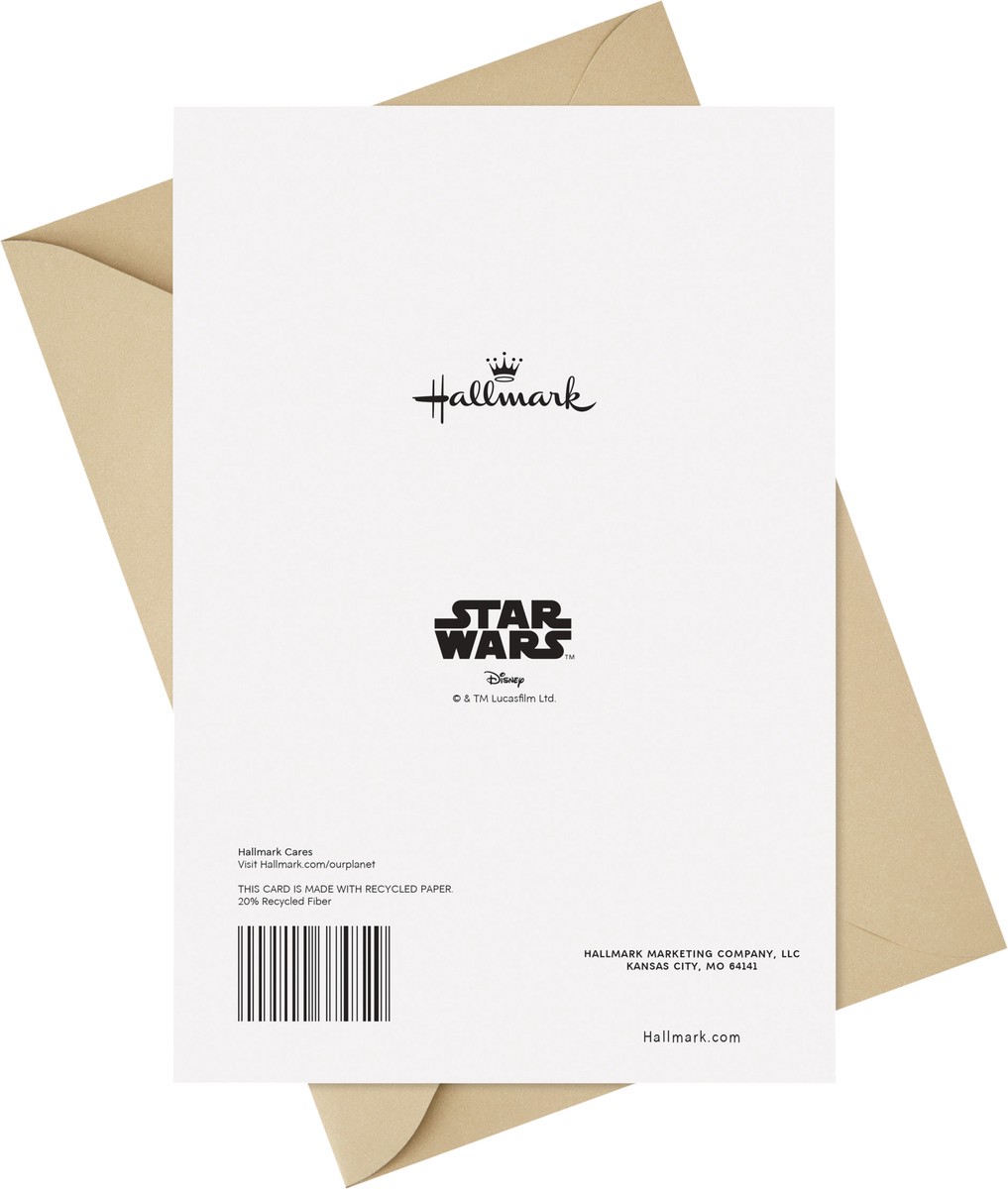 slide 4 of 4, Hallmark Star Wars Father's Day Card (Darth Vader, The Force is Strong with You), 1 ea