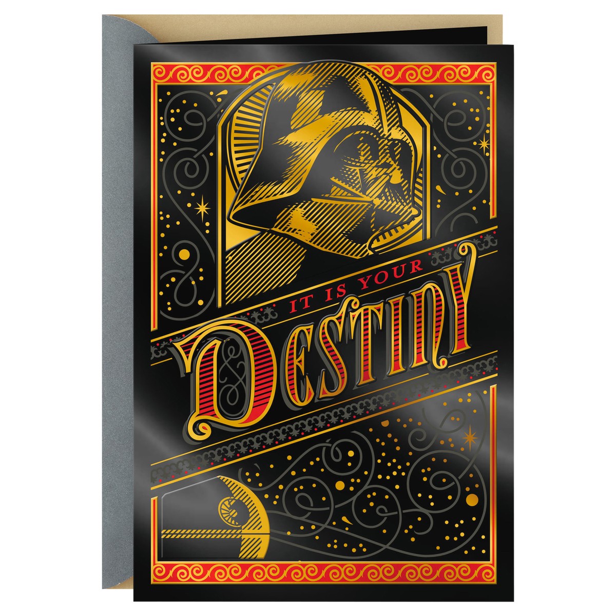 slide 2 of 4, Hallmark Star Wars Father's Day Card (Darth Vader, The Force is Strong with You), 1 ea