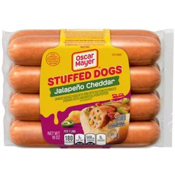 Oscar Mayer Jalapeño Cheddar Stuffed Dogs, 8 ct Pack