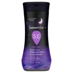 Summer's Eve 5 in 1 Night-Time Cleansing Wash Lavender