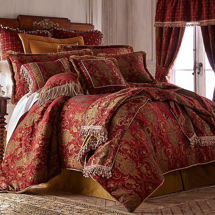 slide 1 of 1, Sherry Kline China Art King Comforter Set - Red, 1 ct