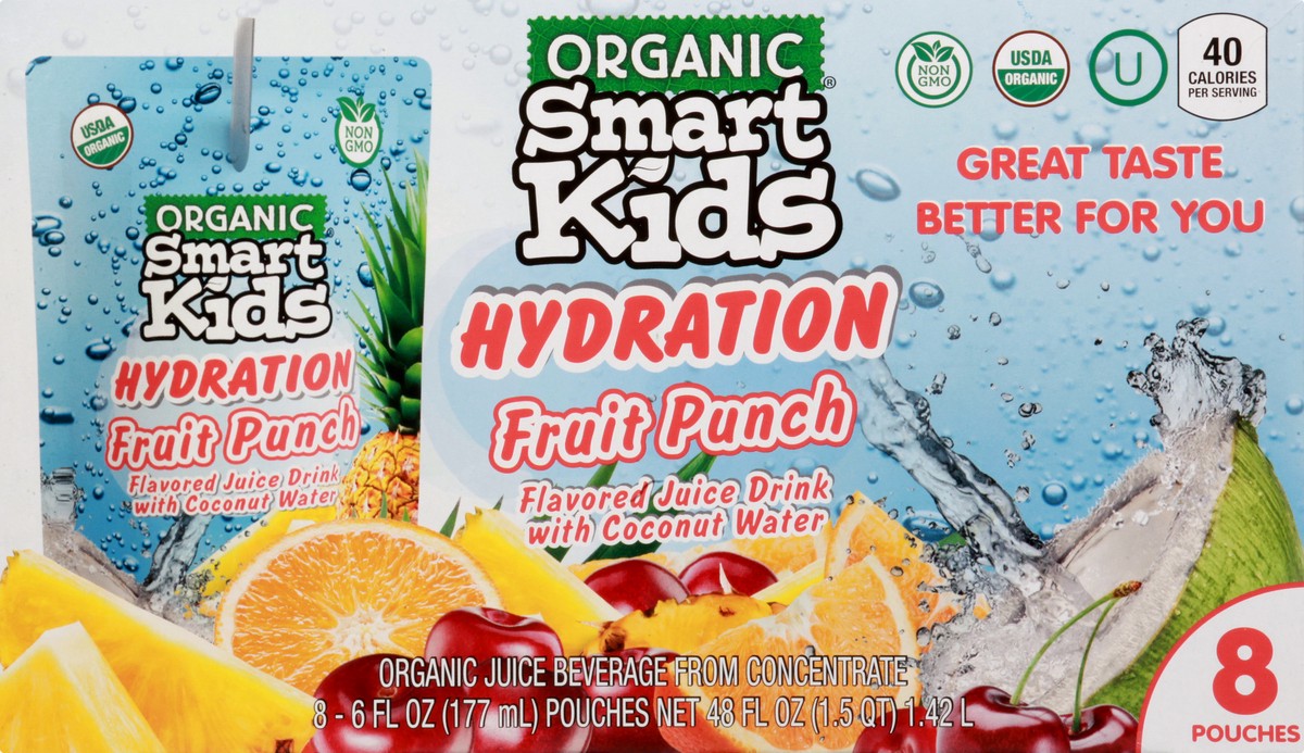 slide 4 of 13, Organic Smart Kids Hydration - 8 ct, 8 ct