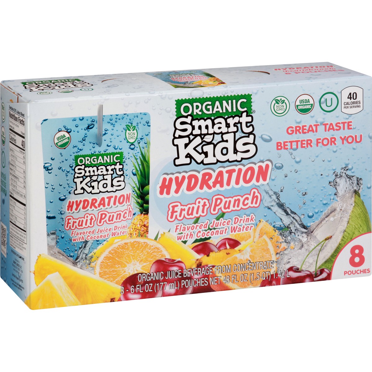 slide 3 of 13, Organic Smart Kids Hydration - 8 ct, 8 ct