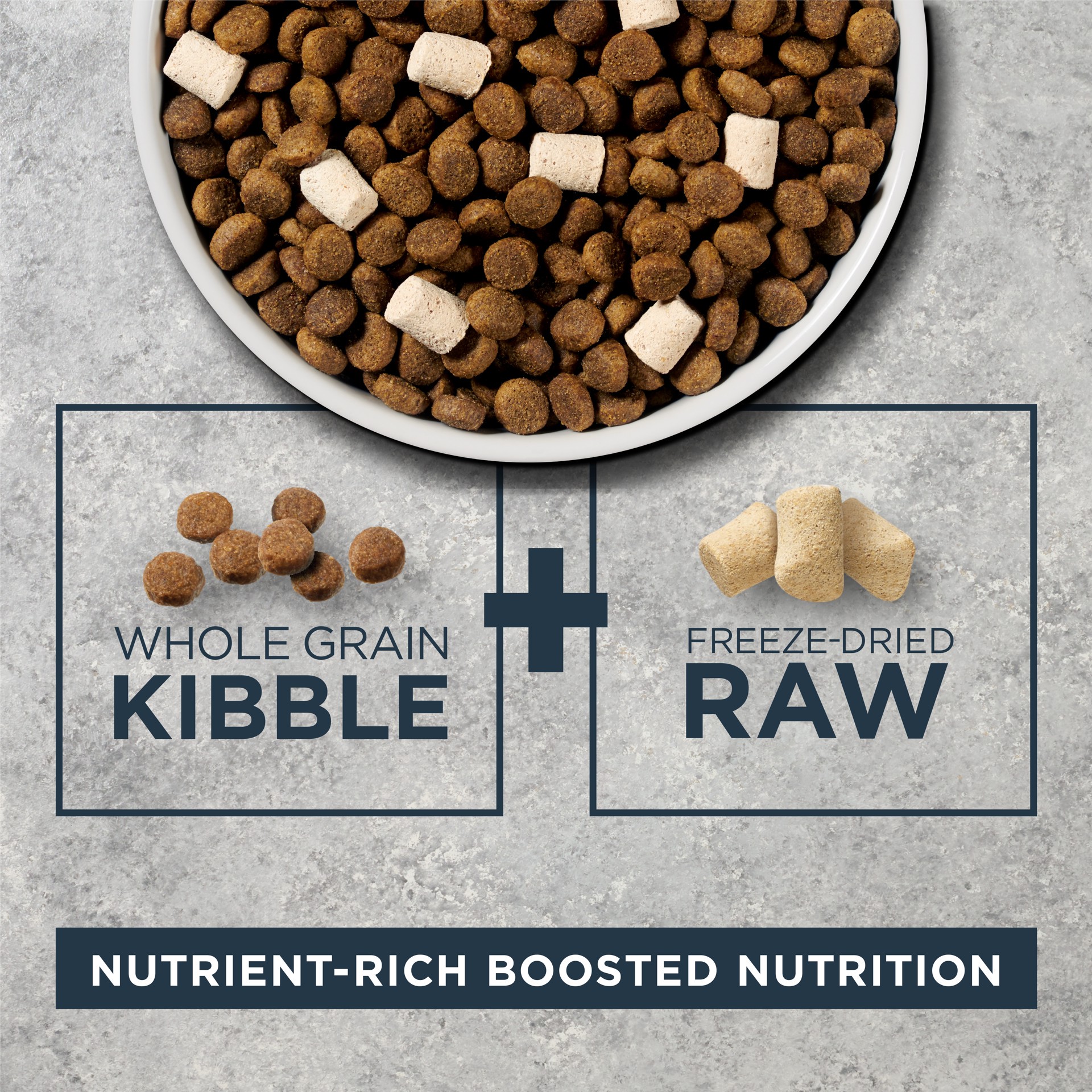 slide 5 of 10, Instinct Raw Boost Whole Grain Salmon & Brown Rice Dry Dog Food, 20 lb. Bag, 20 lb