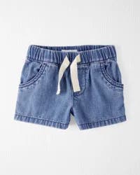 Littleplanet Baby Organic Cotton Chambray Shorts Chambray 24M
