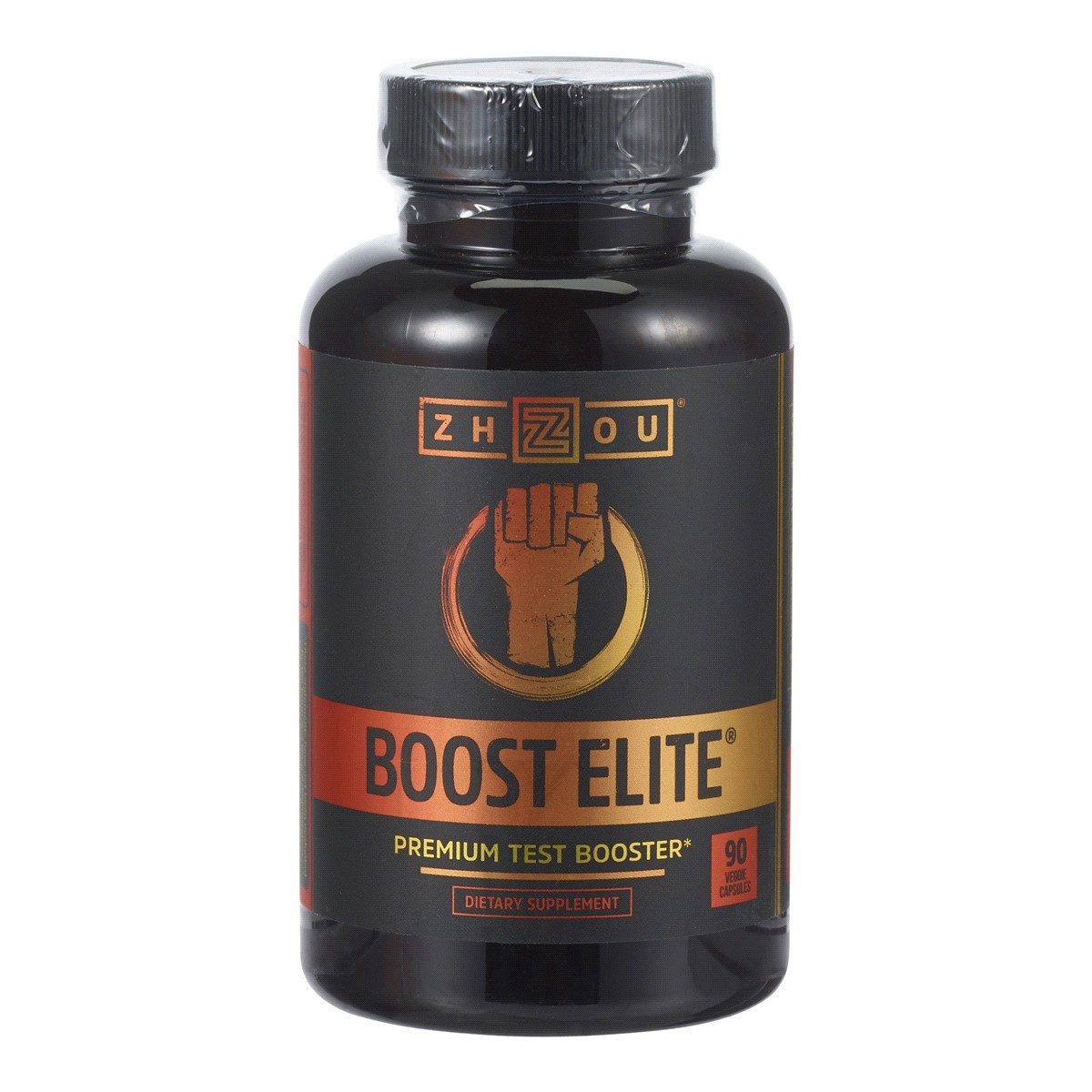 slide 1 of 9, Zhou Boost Elite Premium Test Booster Capsules, 90 ct