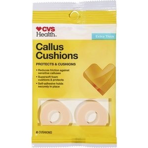 slide 1 of 1, CVS Health Callus Cushions, Extra Large, 6 ct