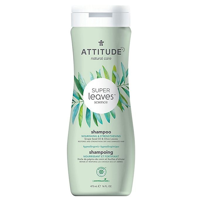 slide 1 of 1, Attitude Super Leaves Nourish & Strengthen Shampoo, 16 oz