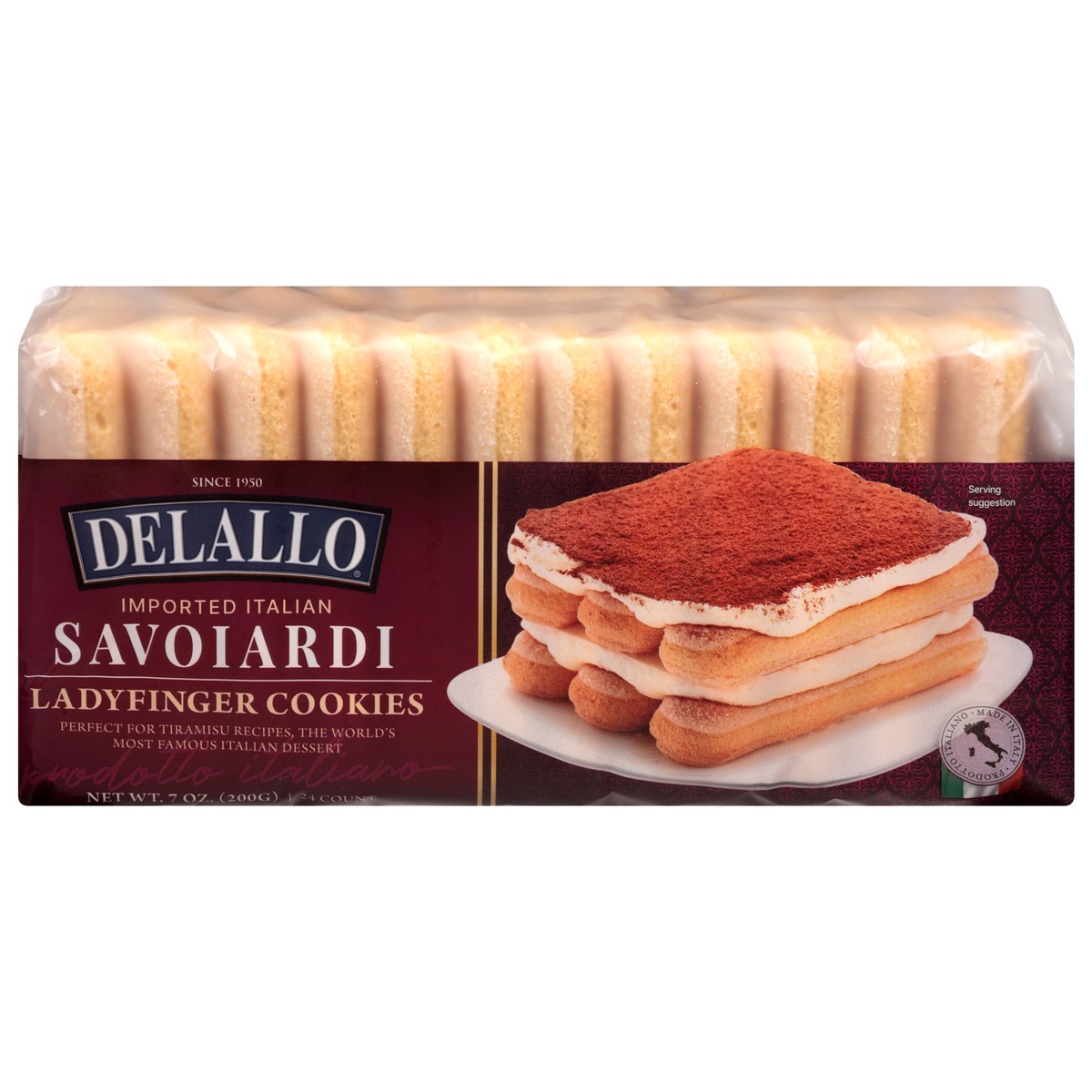 slide 1 of 13, DeLallo Savoiardi Lady Fingers, 7.06 oz