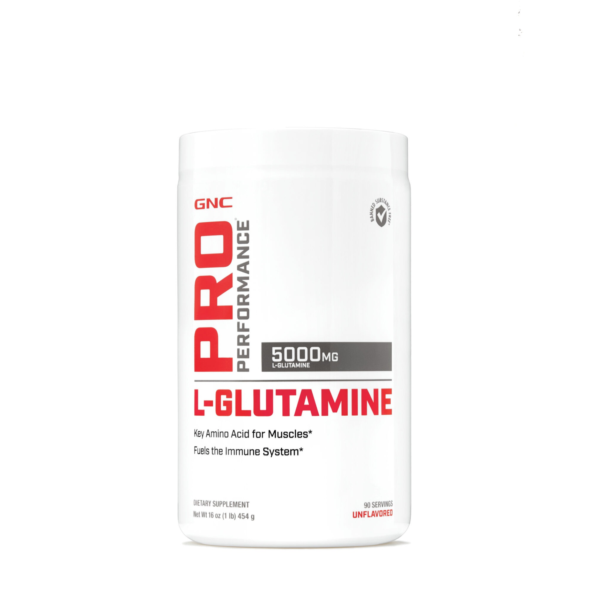 slide 1 of 1, GNC Pro Performance L-Glutamine - Unflavored, 1 ct