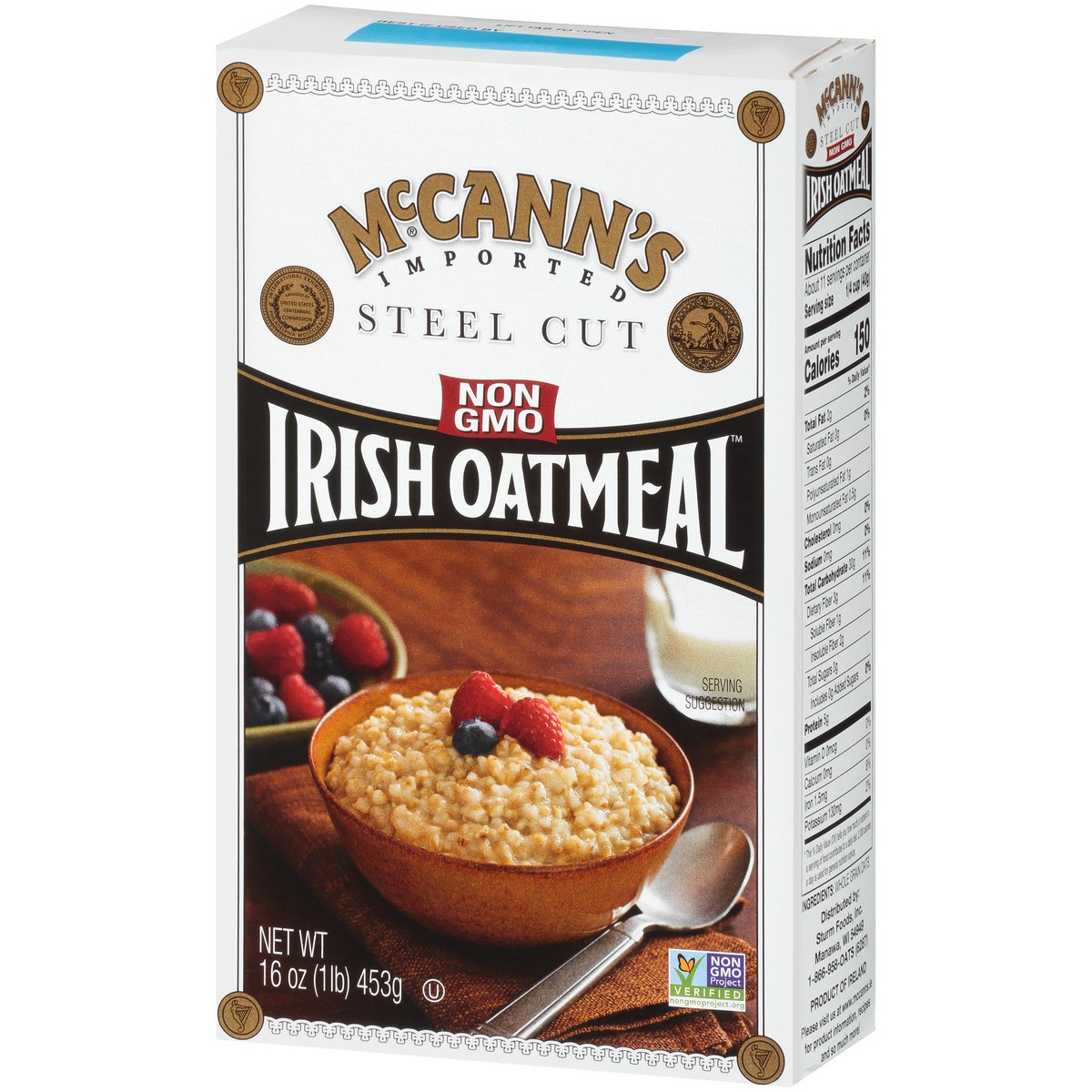 slide 3 of 9, McCann's Imported Steel Cut Irish Oatmeal™ 16 oz. Box, 16 oz