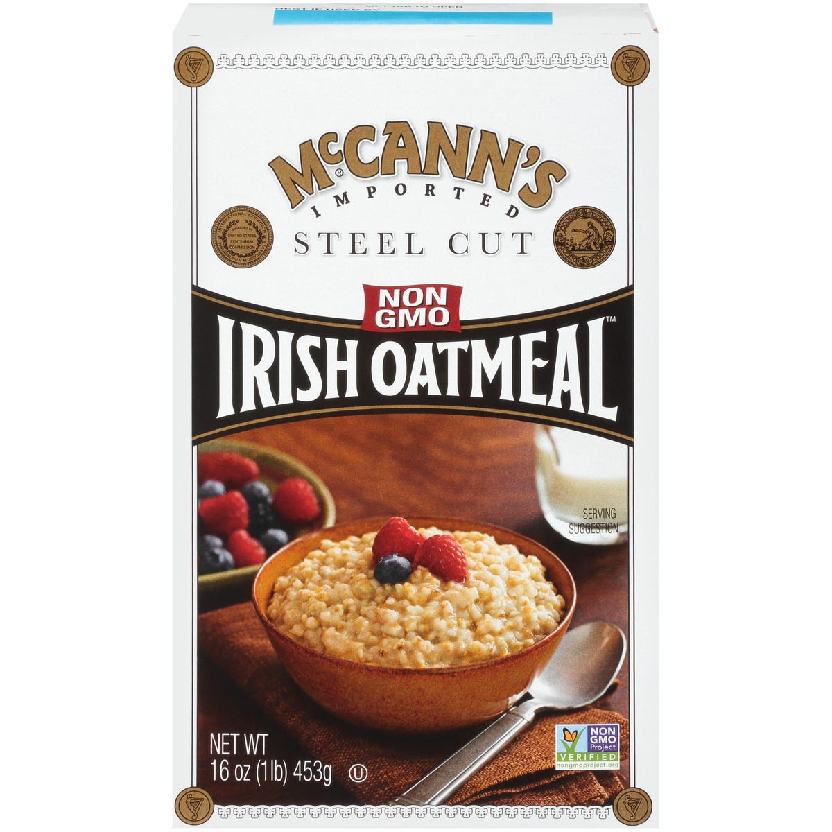 slide 1 of 9, McCann's Imported Steel Cut Irish Oatmeal™ 16 oz. Box, 16 oz