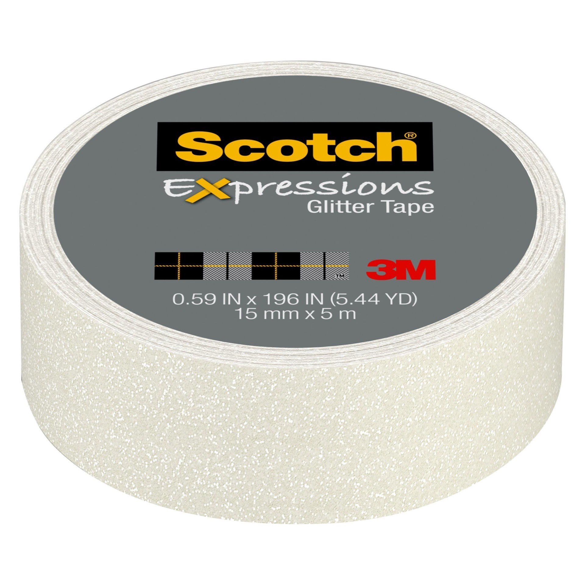 slide 1 of 3, Scotch Expressions Glitter Tape, 5.4 yd