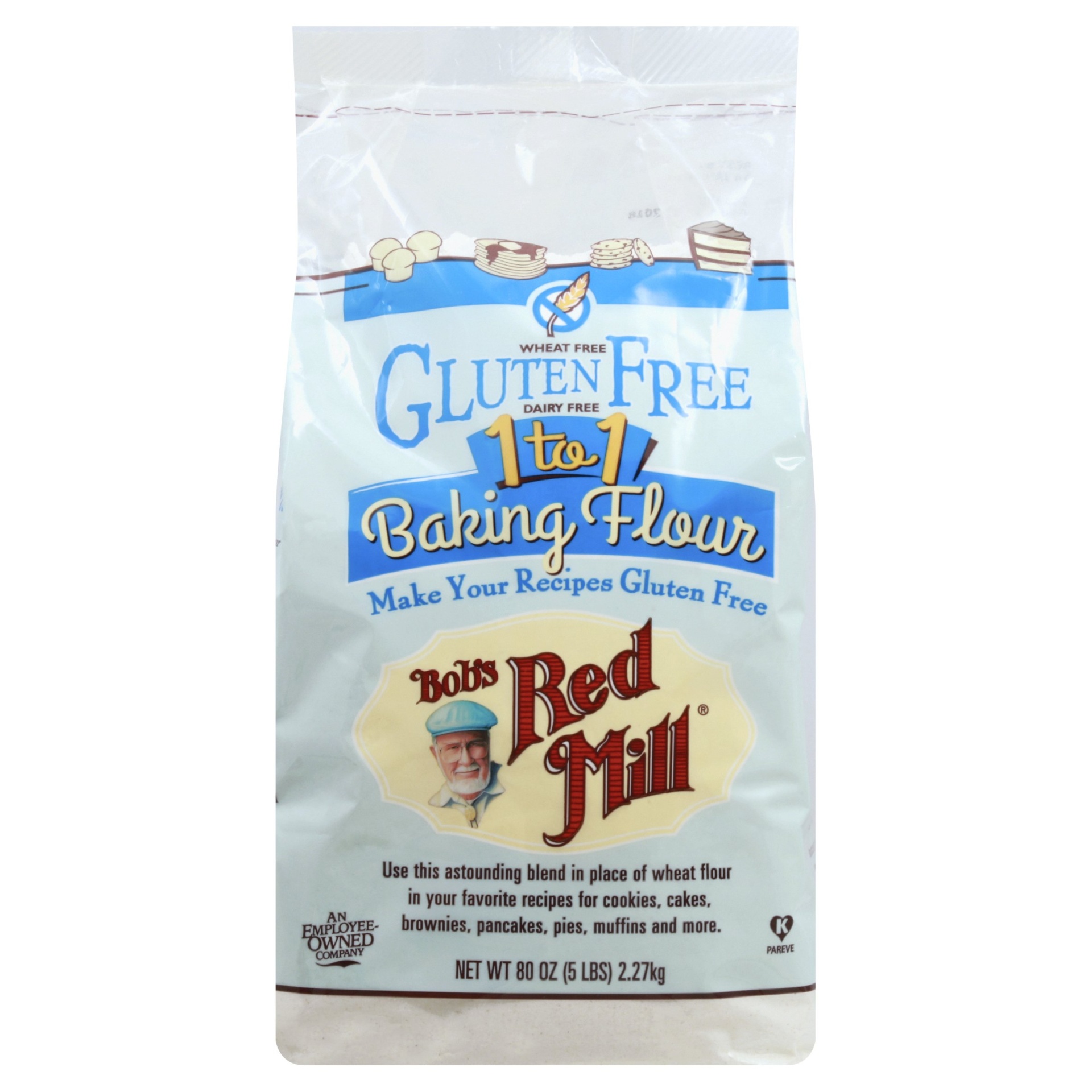 slide 1 of 5, Bob's Red Mill Gluten Free Baking Flour, 5 lb