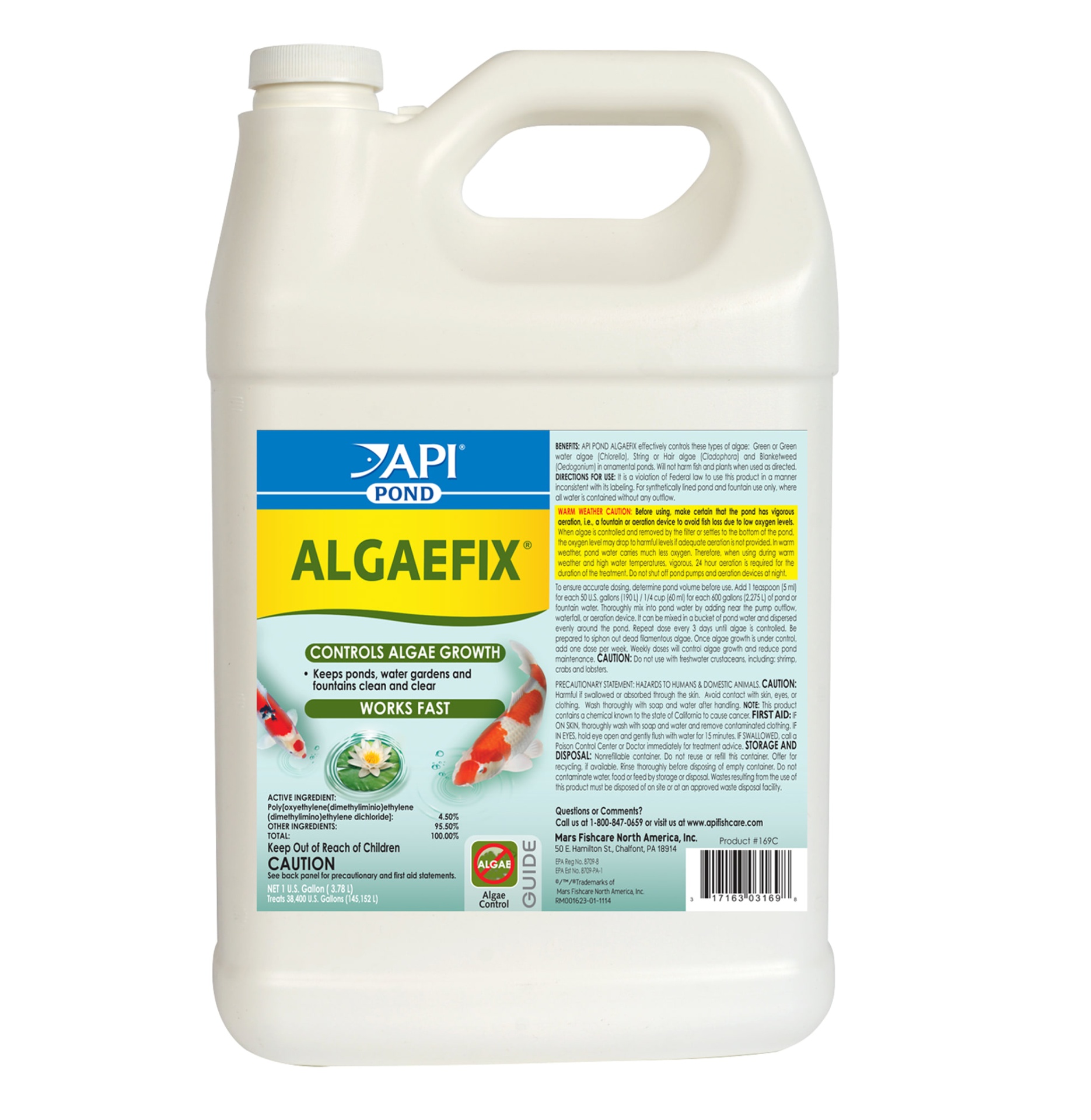 slide 1 of 1, PondCare AlgaeFix, 1 gal